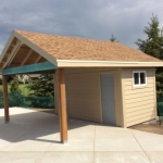 Sussex WI pool house with LP lap siding